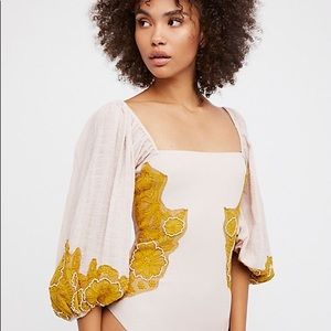 FREE PEOPLE Bali Magique Bodysuit